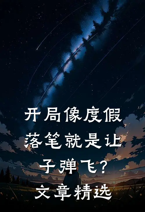 开局像度假，落笔就是让子弹飞？文章精选