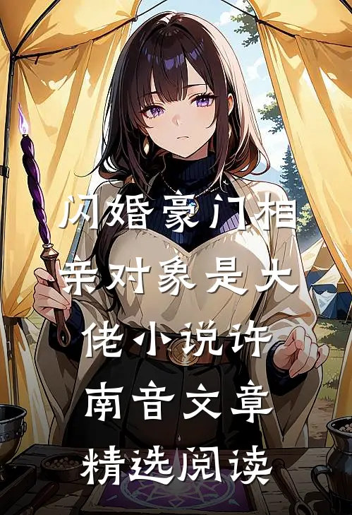 闪婚豪门相亲对象是大佬小说许南音文章精选阅读