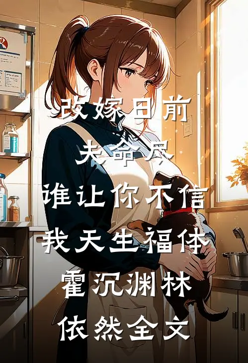 改嫁日前夫命尽，谁让你不信我天生福体霍沉渊林依然全文