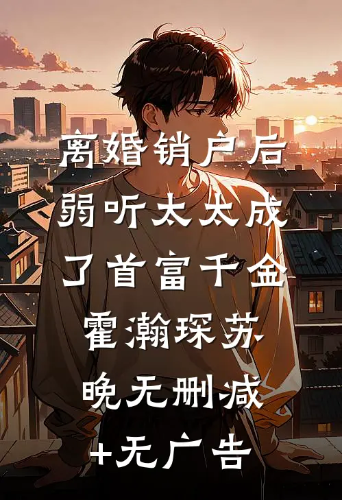 离婚销户后，弱听太太成了首富千金霍瀚琛苏晚无删减+无广告