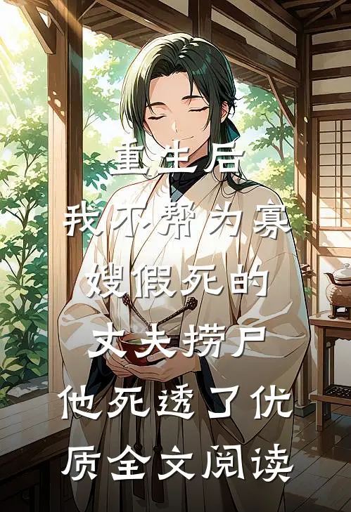 重生后，我不帮为寡嫂假死的丈夫捞尸，他死透了优质全文阅读