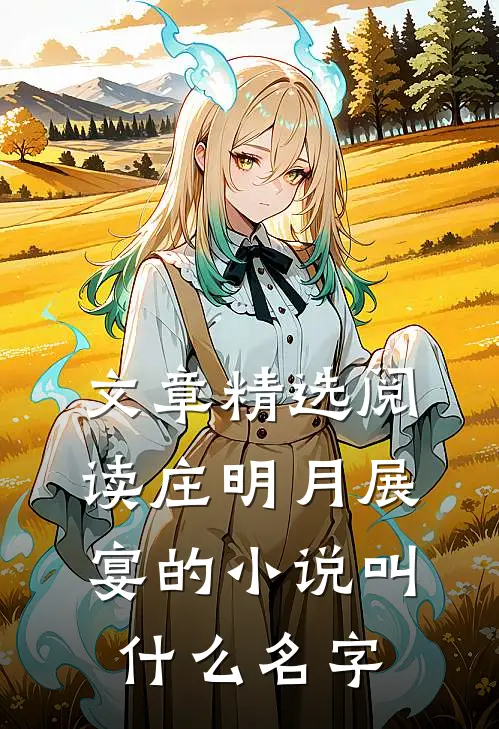 文章精选阅读庄明月展宴的小说叫什么名字
