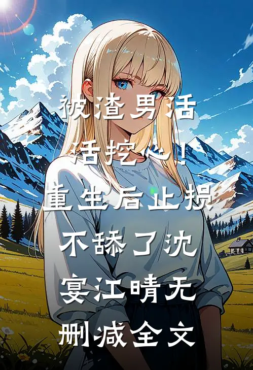 被渣男活活挖心！重生后止损不舔了沈宴江晴无删减全文