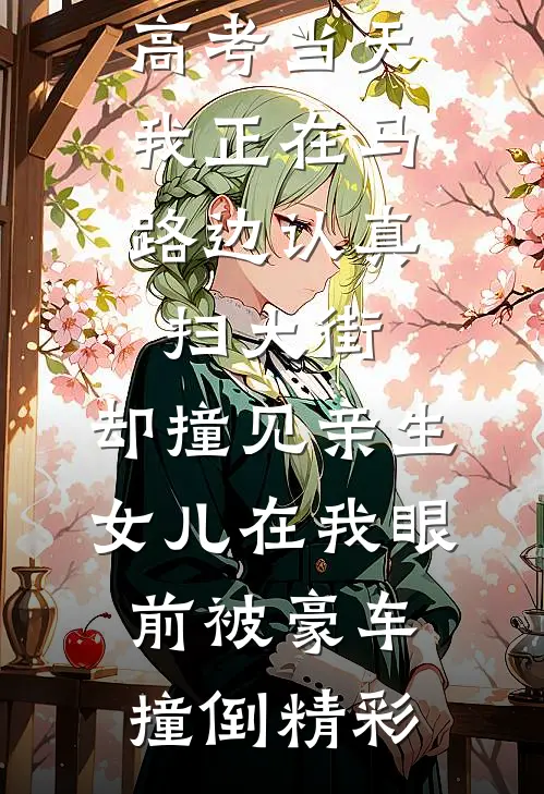 高考当天，我正在马路边认真扫大街，却撞见亲生女儿在我眼前被豪车撞倒精彩