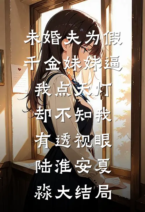 未婚夫为假千金妹妹逼我点天灯，却不知我有透视眼陆淮安夏淼大结局