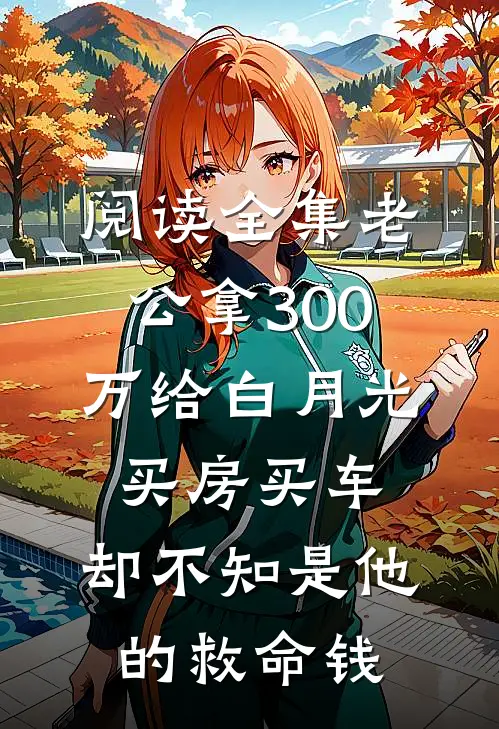阅读全集老公拿300万给白月光买房买车，却不知是他的救命钱