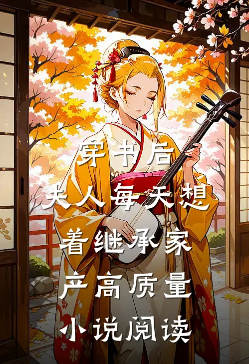 穿书后，夫人每天想着继承家产高质量小说阅读