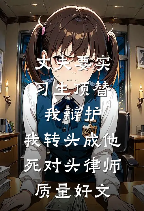 丈夫要实习生顶替我辩护，我转头成他死对头律师质量好文