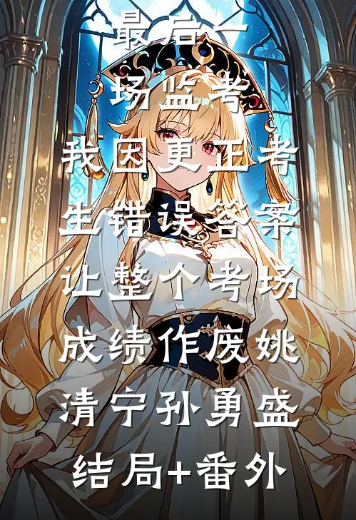 最后一场监考，我因更正考生错误答案，让整个考场成绩作废姚清宁孙勇盛结局+番外