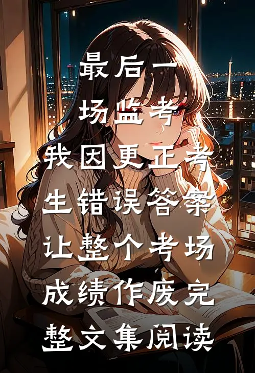 最后一场监考，我因更正考生错误答案，让整个考场成绩作废完整文集阅读