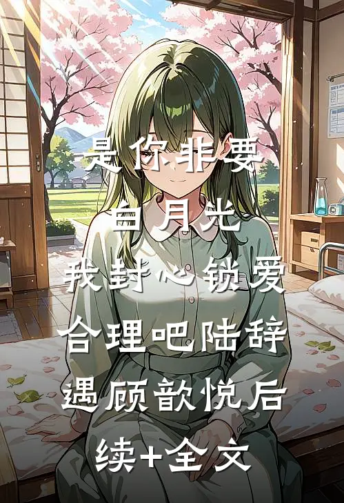 是你非要白月光，我封心锁爱合理吧陆辞遇顾歆悦后续+全文