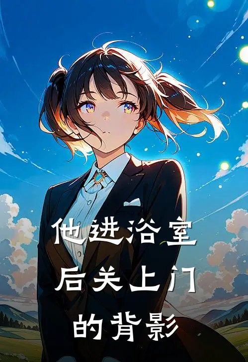 他进浴室后关上门的背影