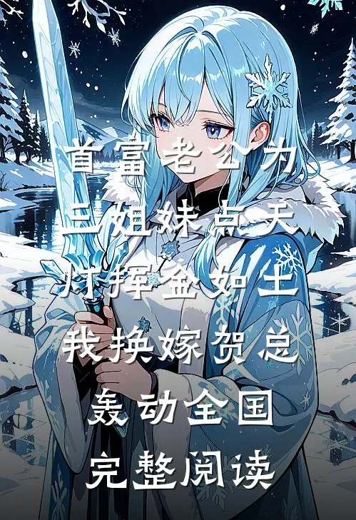 首富老公为三姐妹点天灯挥金如土，我换嫁贺总轰动全国完整阅读