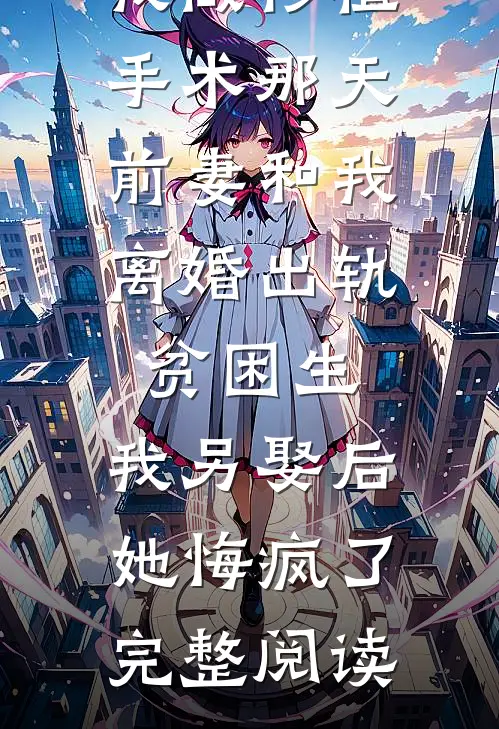 我做移植手术那天，前妻和我离婚出轨贫困生，我另娶后她悔疯了完整阅读