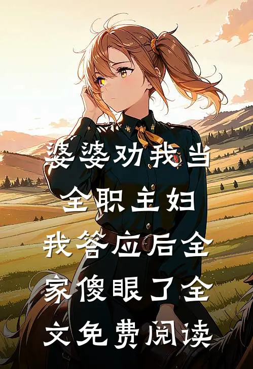 婆婆劝我当全职主妇，我答应后全家傻眼了全文免费阅读