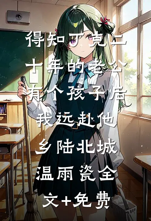 得知丁克二十年的老公有个孩子后，我远赴他乡陆北城温雨瓷全文+免费