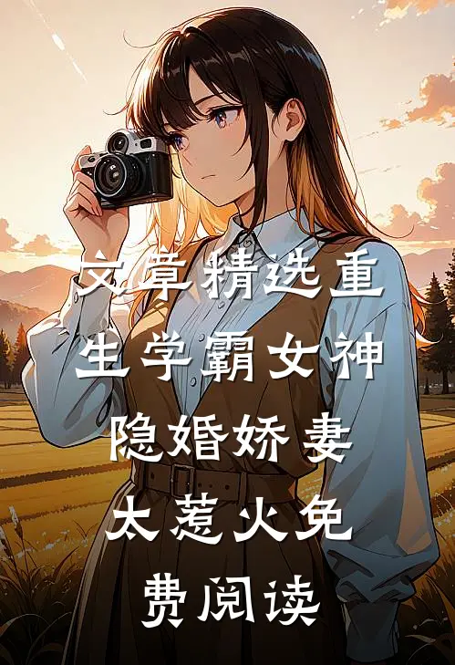 文章精选重生学霸女神:隐婚娇妻,太惹火免费阅读