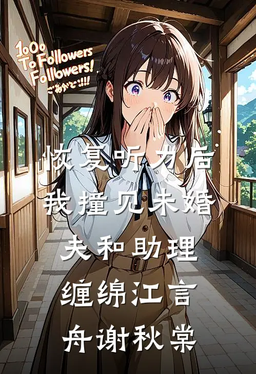 恢复听力后，我撞见未婚夫和助理缠绵(江言舟谢秋棠)