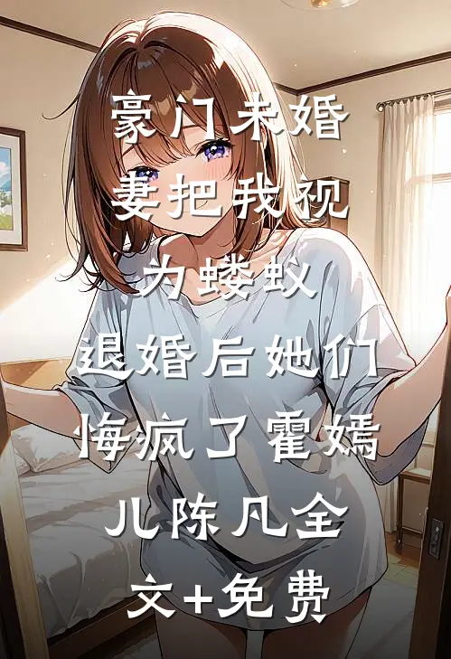豪门未婚妻把我视为蝼蚁，退婚后她们悔疯了霍嫣儿陈凡全文+免费