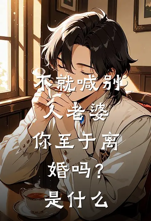 不就喊别人老婆，你至于离婚吗？是什么