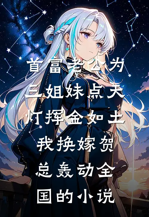首富老公为三姐妹点天灯挥金如土，我换嫁贺总轰动全国的小说