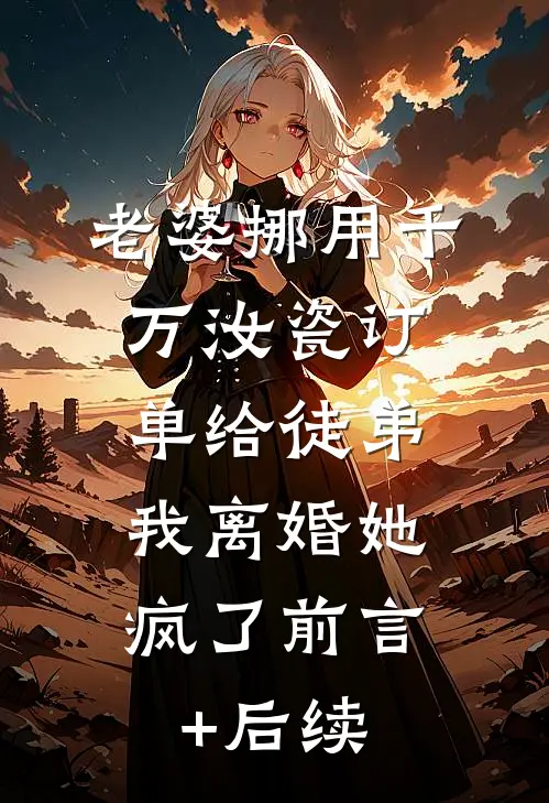老婆挪用千万汝瓷订单给徒弟，我离婚她疯了前言+后续