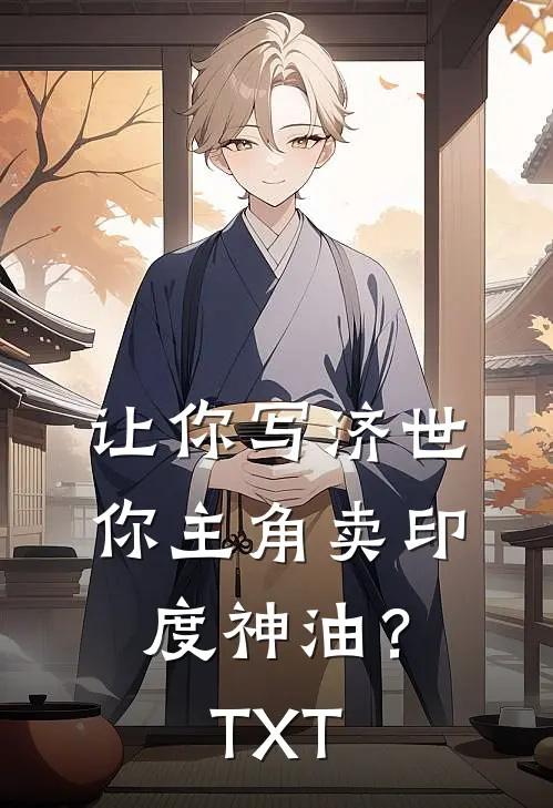 让你写济世，你主角卖印度神油？TXT
