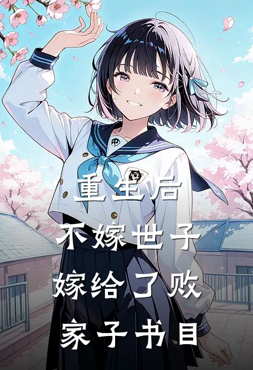 重生后，不嫁世子嫁给了败家子书目