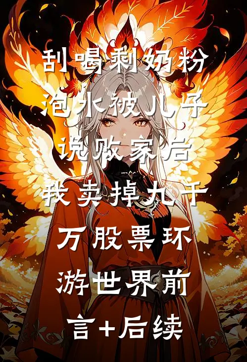 刮喝剩奶粉泡水被儿子说败家后，我卖掉九千万股票环游世界前言+后续