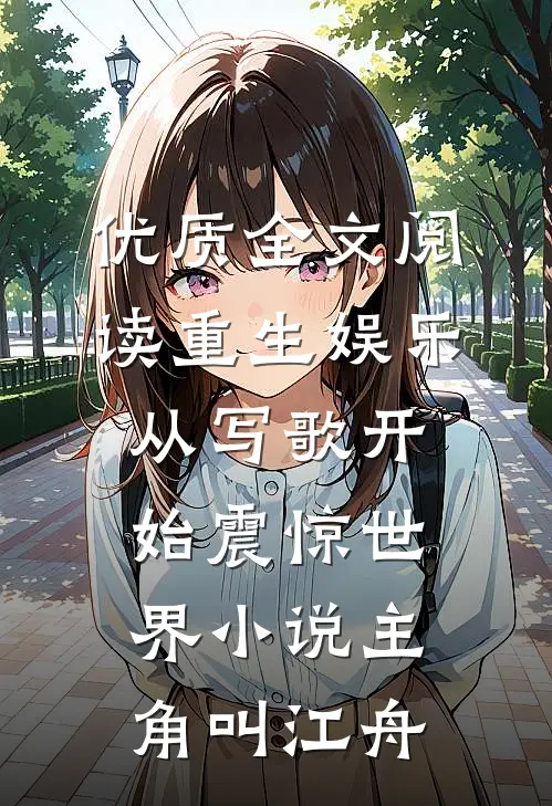 优质全文阅读重生娱乐从写歌开始震惊世界 小说主角叫江舟