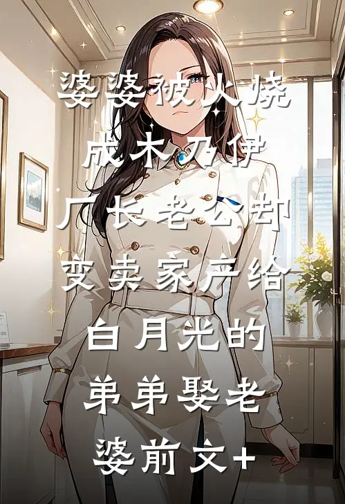 婆婆被火烧成木乃伊，厂长老公却变卖家产给白月光的弟弟娶老婆前文+