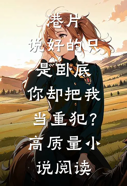 港片：说好的只是卧底，你却把我当重犯？高质量小说阅读