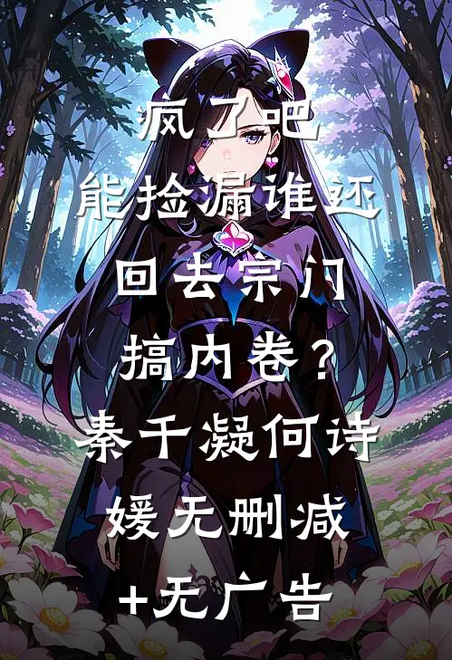 疯了吧，能捡漏谁还回去宗门搞内卷？秦千凝何诗媛无删减+无广告