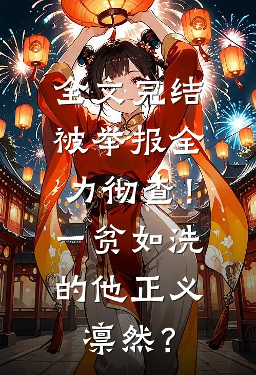 全文完结被举报全力彻查！一贫如洗的他正义凛然？