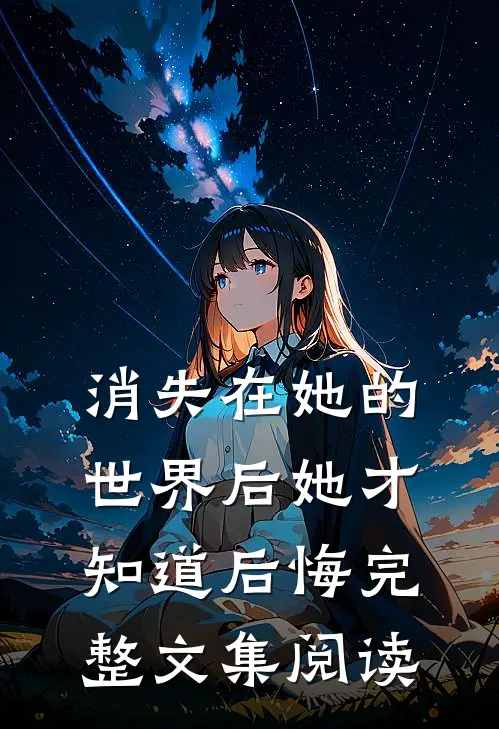 消失在她的世界后她才知道后悔完整文集阅读