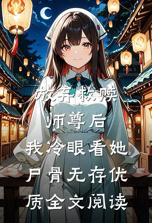 放弃救赎师尊后，我冷眼看她尸骨无存优质全文阅读