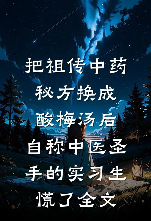 把祖传中药秘方换成酸梅汤后，自称中医圣手的实习生慌了全文
