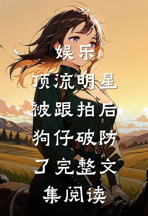 娱乐：顶流明星被跟拍后，狗仔破防了完整文集阅读
