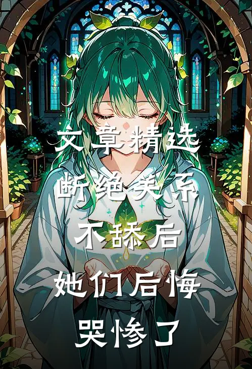 文章精选断绝关系不舔后，她们后悔哭惨了