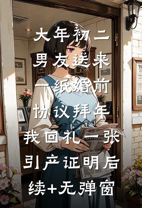 大年初二男友送来一纸婚前协议拜年，我回礼一张引产证明后续+无弹窗