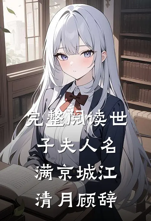 完整阅读世子夫人名满京城江清月顾辞