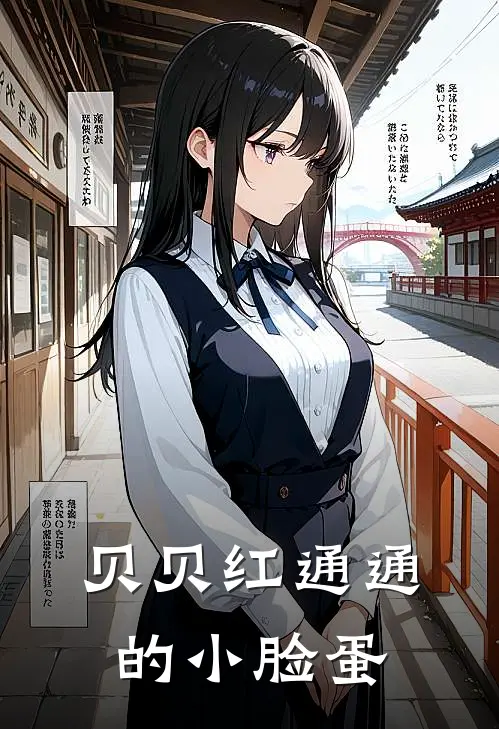 贝贝红通通的小脸蛋