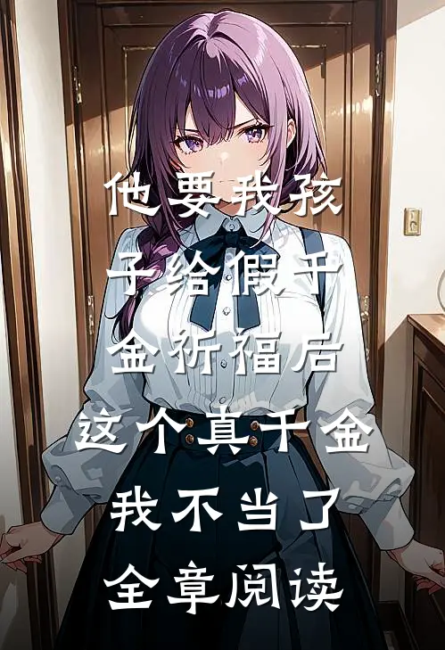 他要我孩子给假千金祈福后，这个真千金我不当了全章阅读