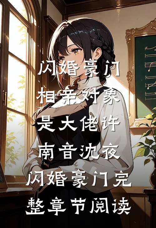 闪婚豪门:相亲对象是大佬许南音沈夜,闪婚豪门完整章节阅读