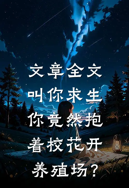 文章全文叫你求生，你竟然抱着校花开养殖场？