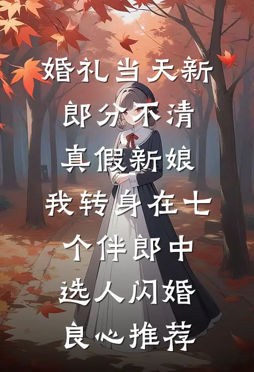 婚礼当天新郎分不清真假新娘，我转身在七个伴郎中选人闪婚良心推荐