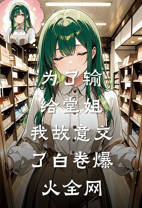 为了输给堂姐，我故意交了白卷爆火全网