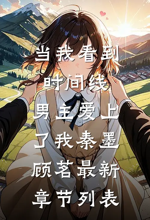 当我看到时间线，男主爱上了我秦墨顾茗最新章节列表