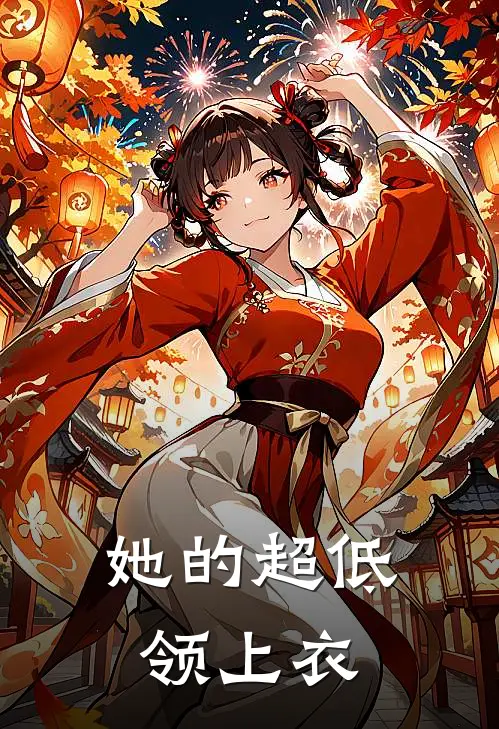 她的超低领上衣