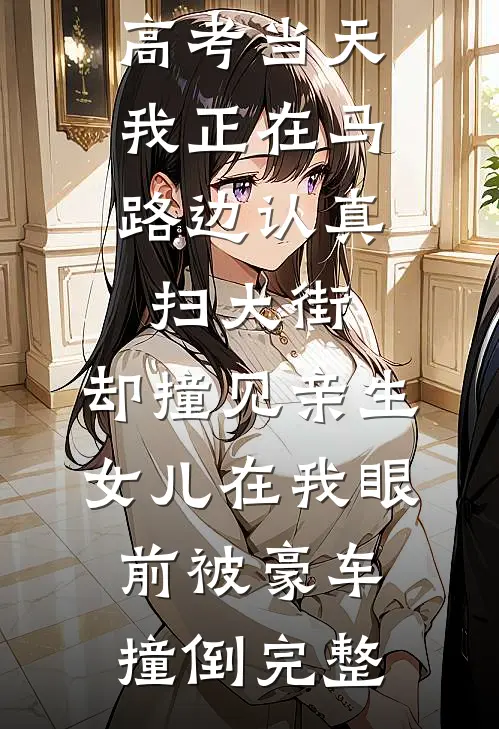 高考当天，我正在马路边认真扫大街，却撞见亲生女儿在我眼前被豪车撞倒完整